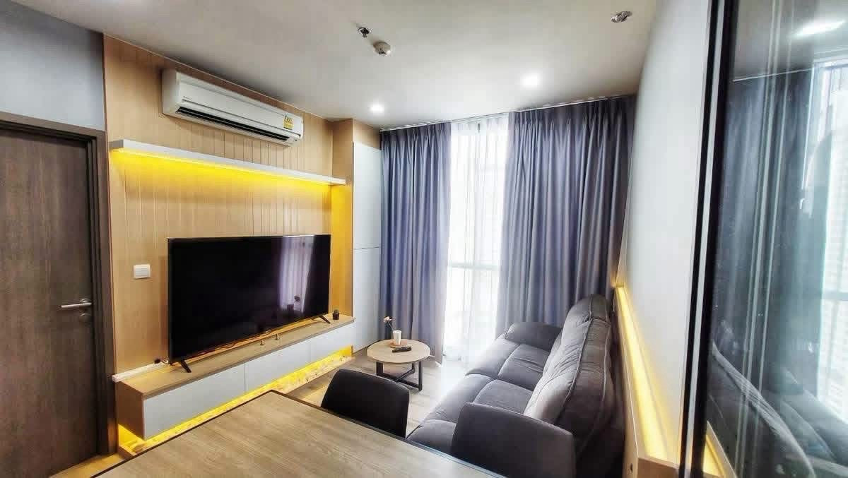 🔥 Urgent for rent 🔥 | The Line Wongsawang 🚇 next to MRT Wong Sawang | near KMUTNB ✨ 2 bedrooms | fully furnished, ready to move in – รูปที่ 2