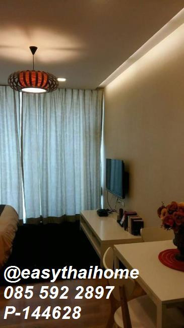 P-144628 🔥 คอนโดใกล้ BTS ช่องนนทรี ให้เช่า! Quad Sathon  1 นอน ชั้น 2 | Line@easythaihome 085-592-2897  – รูปที่ 4