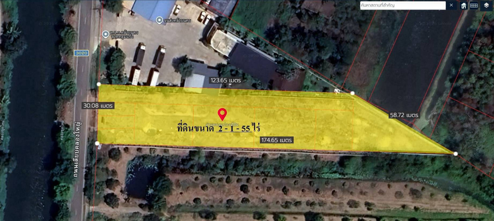Beautiful plot of land for sale, Lat Lod Kaeo, Pathum Thani, Liab Khlong Yai Road, 2 rai 1 ngan, already filled in, fenced in on all sides, ready to use, only 25,000 per square meter. Beautiful plot of land for sale, Lat Lod Kaeo, Pathum Thani, Liab Khlong Yai Road, 2 rai 1 ngan, already filled in, fenced in on all sides, ready to use, only 25,000 per square meter.