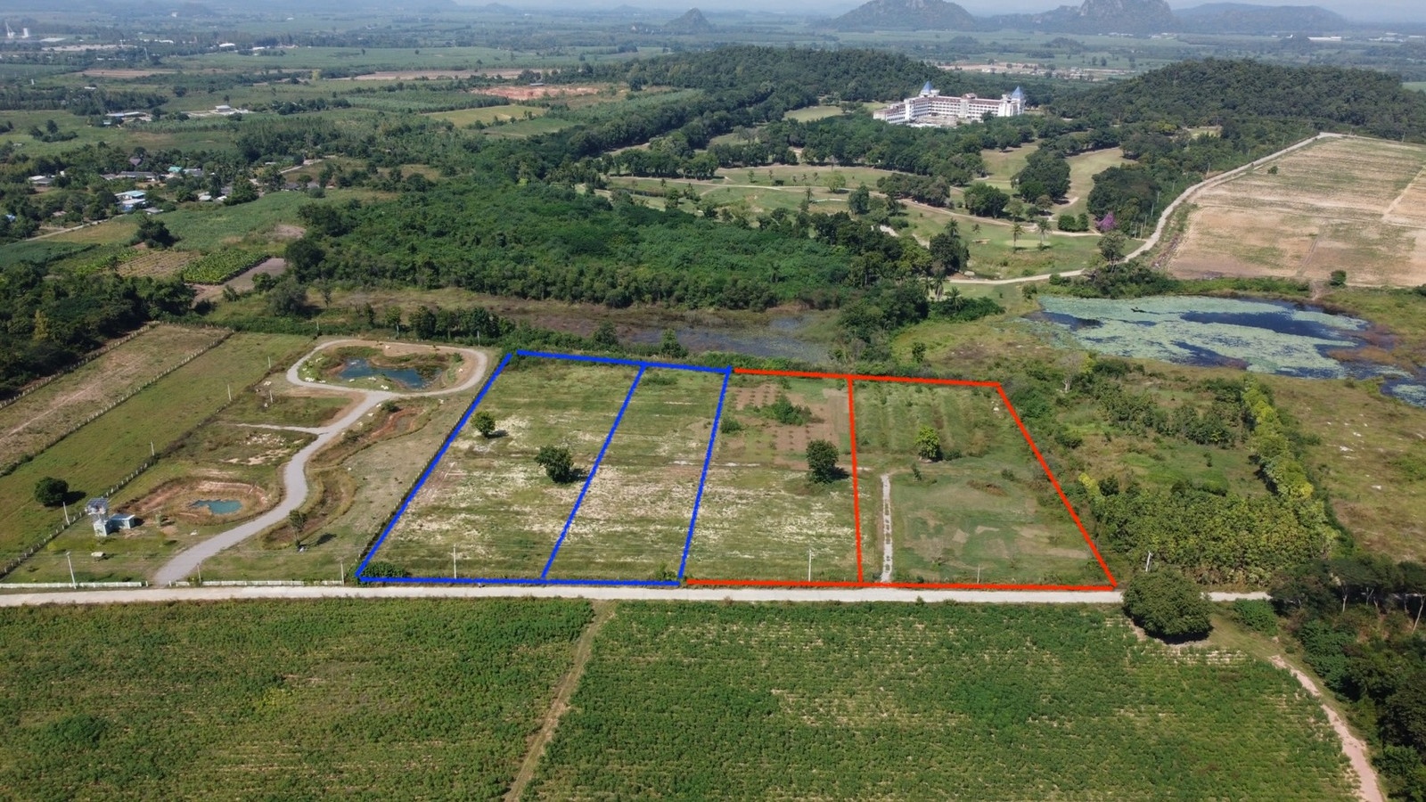 ที่ดินเกษตรแปลงสวย ติดแหล่งน้ำ ดินดี เหมาะแก่การเพาะปลูก จัดสรรโครงการบ้านสวน อ.จอมบึง ราชบุรี  – รูปที่ 3