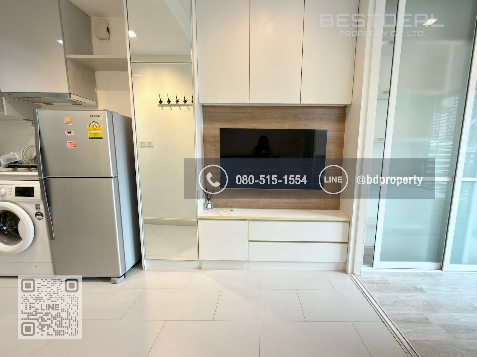 Bestdeal  FOR RENT Studio 22 sqm. Rental 13,000 THB /month CONDO “IDEO MOBI RAMA 9” Near Phraram Kao 9 MRT Station 80 meters. – รูปที่ 2