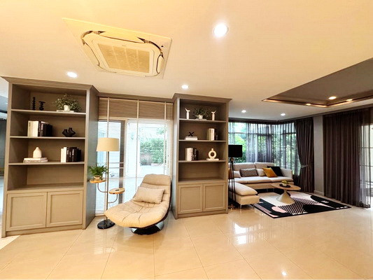 [ให้เช่า] หมู่บ้าน ลัดดารมย์ ชัยพฤกษ์ - แจ้งวัฒนะ / 4 ห้องนอน 4 ห้องน้ำ / 100 ตรว. 380 ตรม. **45,000** บ้านเดี่ยวหลังใหญ่ตกแต่งสวย เฟอร์นิเจอร์และเครื่องใช้ไฟฟ้าครบชุด เดินทางสะดวก พร้อมเข้าอยู่ ใกล้โรงเรียนเด่นหล้าบริติช – รูปที่ 3