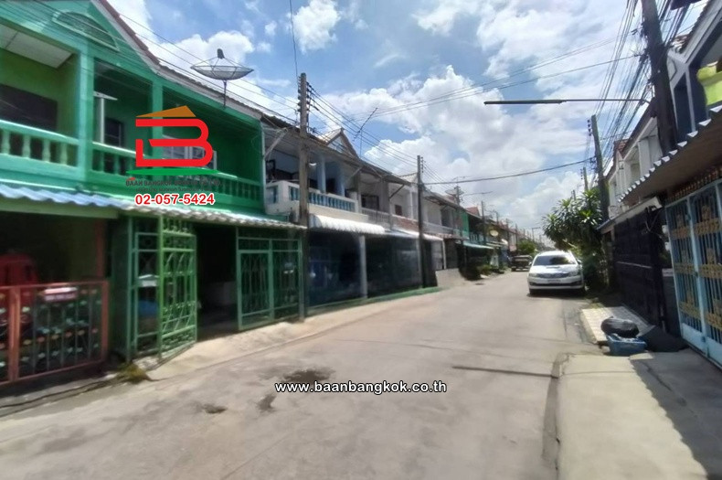 2-story townhouse, area 16 sq m, Air Villa Village (Lam Luk Ka Khlong 2), Lam Luk Ka Road, Khu Khot Subdistrict, Lam Luk Ka District, Pathum Thani. – รูปที่ 2