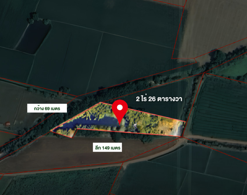Land for sale, 2 rai 26 square wah, near Wat Ta Yom, Bang Krathum, Phitsanulok. Land for sale, 2 rai 26 square wah, near Wat Ta Yom, Bang Krathum, Phitsanulok.