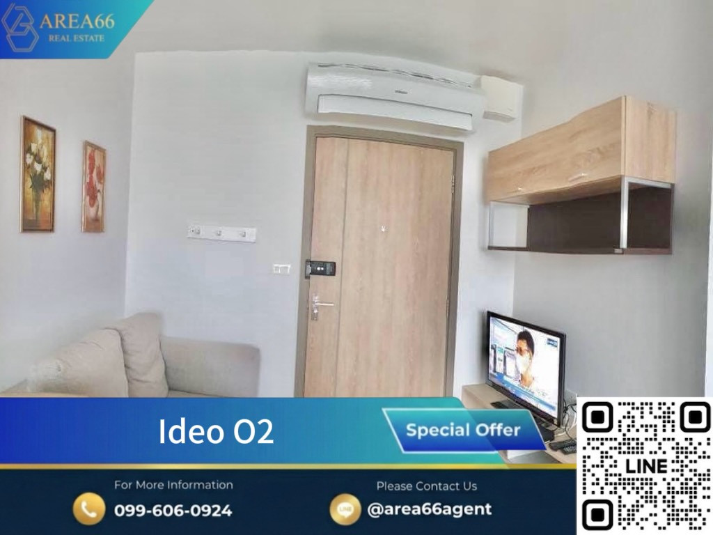 🔥 Nice condo for sale ❗️ Good opportunity for people looking for IDEO O2 condo near BTS Bangna.