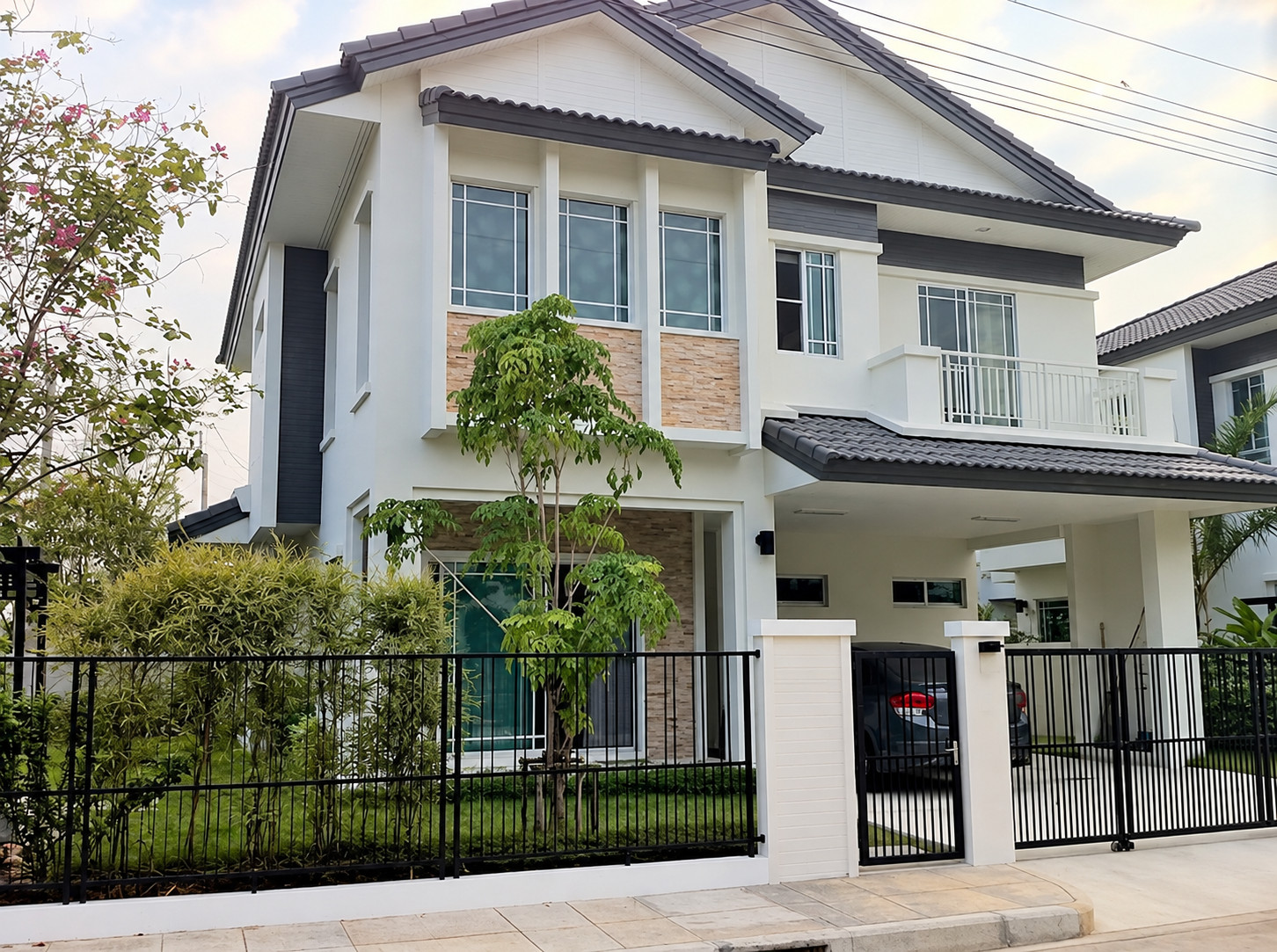 🏡 ให้เช่า บ้านเดี่ยวหลังมุม มัณฑนา แจ้งวัฒนะ-ราชพฤกษ์ บ้านสวย แต่งพร้อมอยู่ ที่ดิน 63 ตร.ว. ใกล้ Central แจ้งวัฒนะ