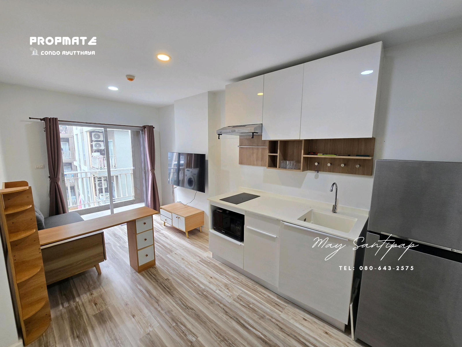 ให้เช่า Plus Condo ติดโลตัส วิวสระ – รูปที่ 2
