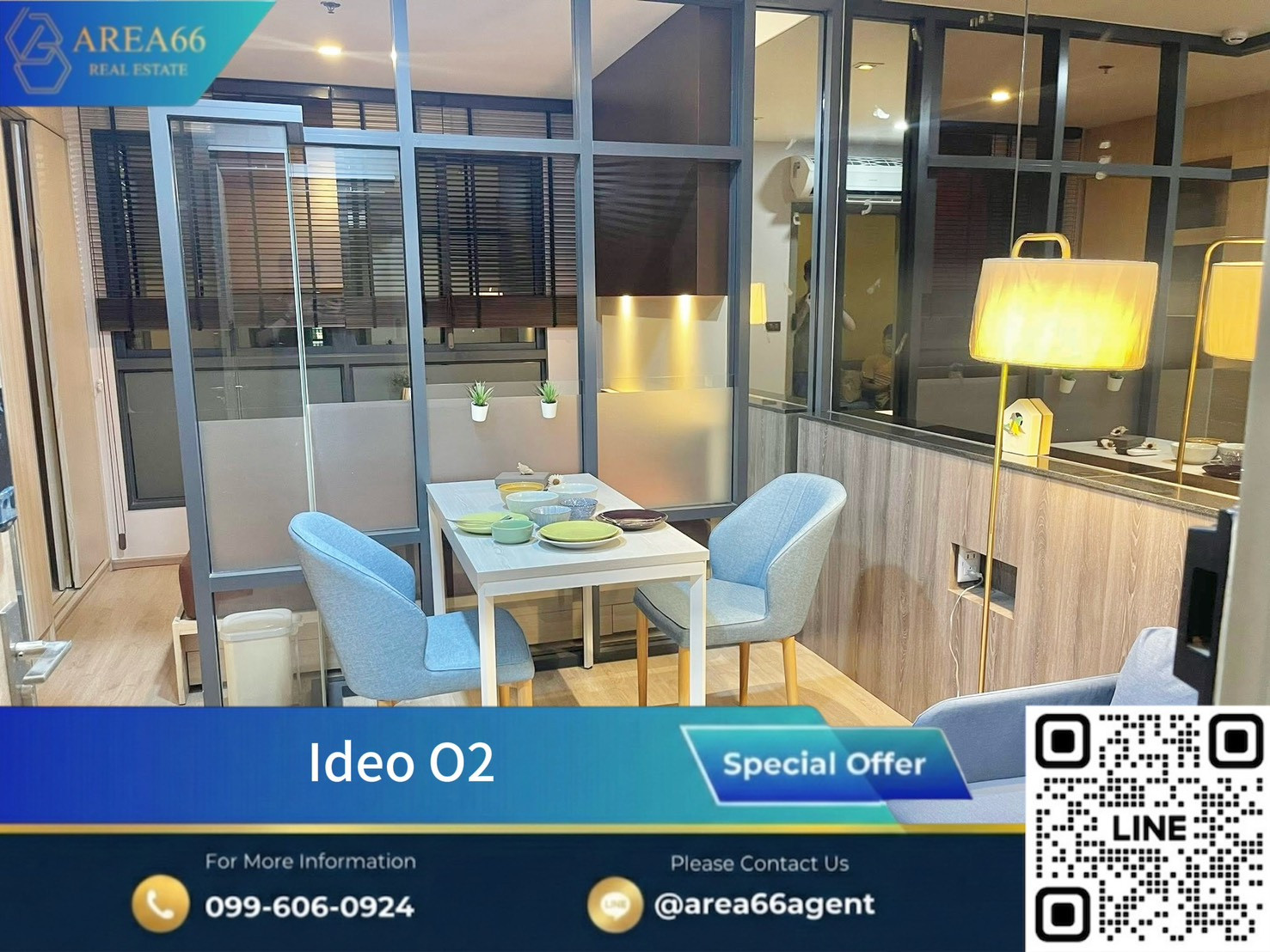 🔥 Nice condo for sale ❗️ Beautiful room. Must hurry and grab IDEO O2 near BTS Bangna.