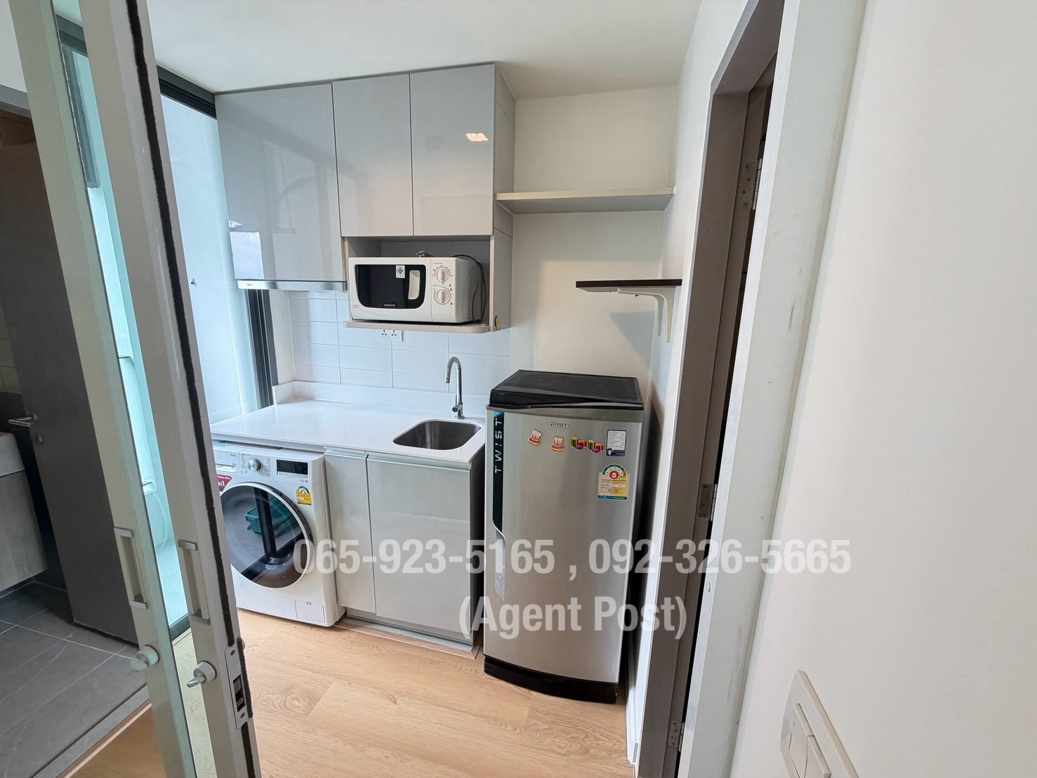 🔥🔥รีโนเวทใหม่พร้อมอยู่🔥🔥 ค่าเช่า 12k/month 📌📌 Ideo Mobi Sukhumvit 81 ติด BTS อ่อนนุช !!** – รูปที่ 4