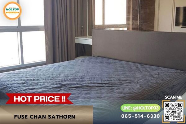 #Z6516 ให้เช่าคอนโด Fuse Chan Sathorn
