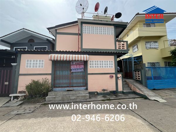 2-story apartment, 50 sq m, apartment, Soi Suksawat 76, Soi 5, Suksawat Road, Phra Pradaeng Road, Phra Pradaeng, Samut Prakan.