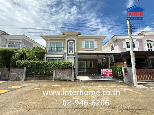 2-story detached house, 37 sq m, ready-to-move house, Golden Neo Sathorn, Kanlapaphruek Road, Ratchaphruek Road, Ekachai Road, Petchkasem Road, Rama 2 Road, Chom Thong District, Bangkok