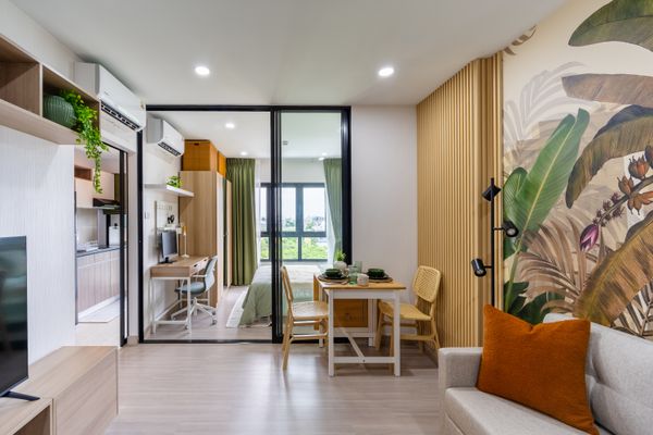 Supalai City Resort Sukhumvit107 available ready to move in.