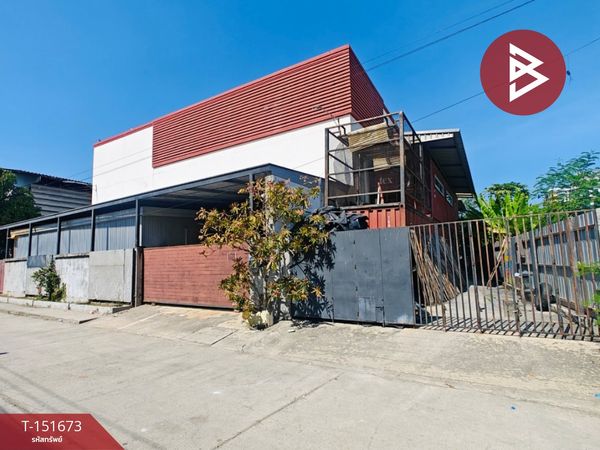 Warehouse with land for sale, area 2 ngan 14 sq m, Bang Sao Thong, Samut Prakan.
