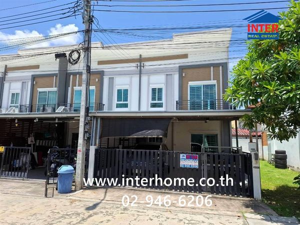 ทาวน์โฮม 2 ชั้น 22 ตร.ว. หมู่บ้านไลโออีลิท วัชรพล-สายไหม ซอยสายไหม85 ถนนพหลยิน ถนนสายไหม เขตสายไหม กรุงเทพมหานคร 