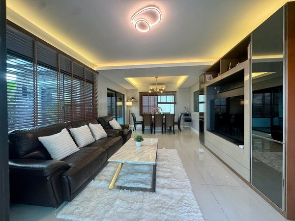 🏡 Single house for rent, Manthana Bangna Km. 7 ✨ next to Mega Bangna | 4 bedrooms | House just renovated.