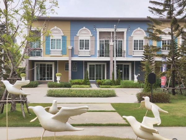 Townhome for rent, Golden Town Future-Rangsit ‼️ House ready to move in, beautifully decorated, complete with furniture and electrical appliances 🔥 Last vacant house remaining!!