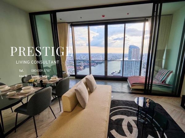 📌For RENT เช่า | Chapter Charoennakhon Riverside 2BR(78.8 sqm) 69,000 THB/month 