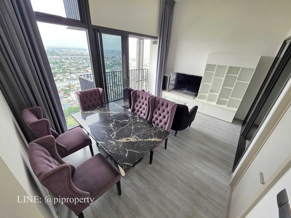 Fully furnished 2 Bedrooms unit for rent in The LINE Sukhumvit 101. BTS Punnawithi & Soi 101 accessible  