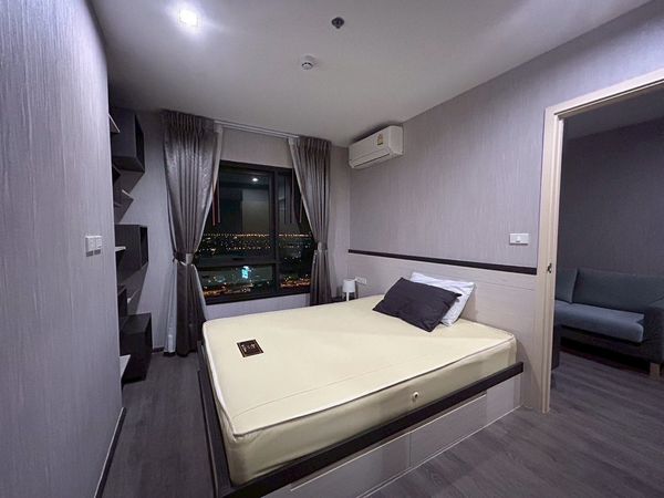P-55871 🔥 Condo For Rent 33rd Floor Rich Park @ Triple Station Near APL Hua Mak City View Fully Furnished Line ID: @easythaihome 085-592-2897 