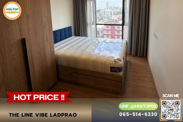 #Z6517 ให้เช่าคอนโด The Line Vibe Ladprao