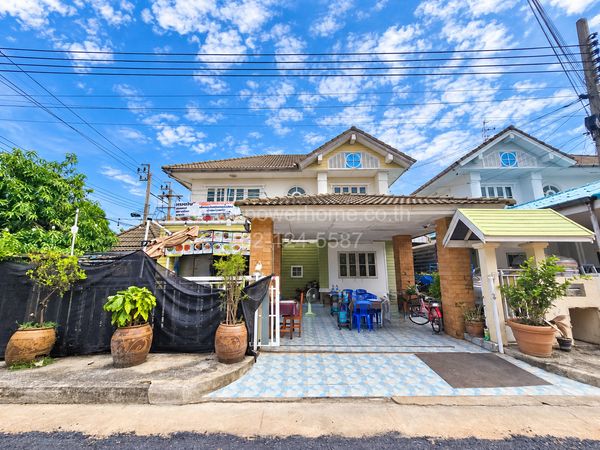 บ้านเดี่ยว 2 ชั้น หมู่บ้านคุณาลัย-รัตนาธิเบศร์  หลังมุมทำเลดี เดินทางสะดวก ใกล้เซ็นทรัล เวสต์เกต