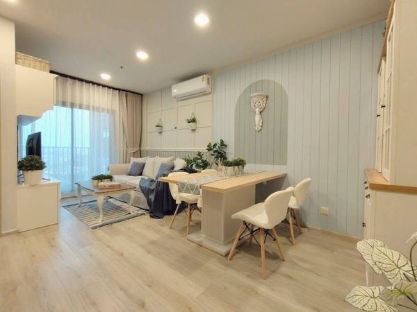 🐶🐱 Metris Lat Phrao for rent — pet-friendly condo, 2 bedrooms | 1 bathroom | 48 sq m. ✨ 16th floor | North room | Not hot | Pet Friendly