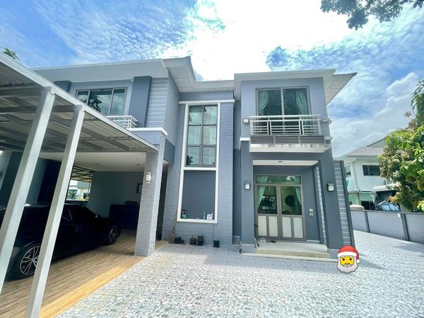 🏡✨ FOR RENT | MASTERPIECE RAMA 9 3 bedrooms, 4 bathrooms, corner detached house | Fully furnished | Ready to move in 🎓 Next to Stamford International University ❗️ Price reduced to only 65,000 baht/month ❗️