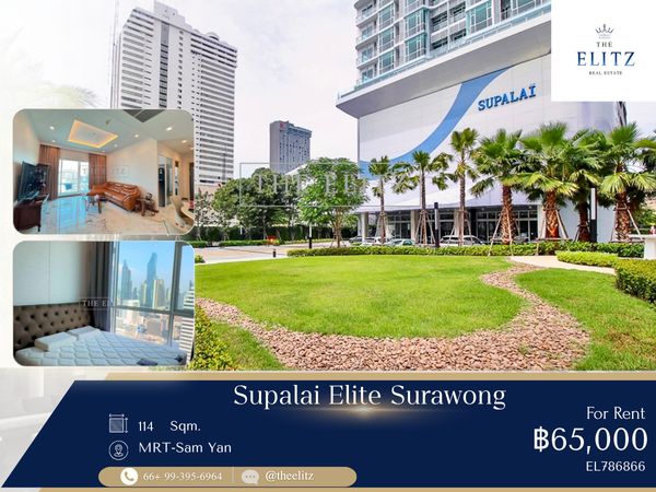 ✨Rare 3-Bedroom Unit | Best Panoramic View in the Building | Prime Surawong CBD Location✨