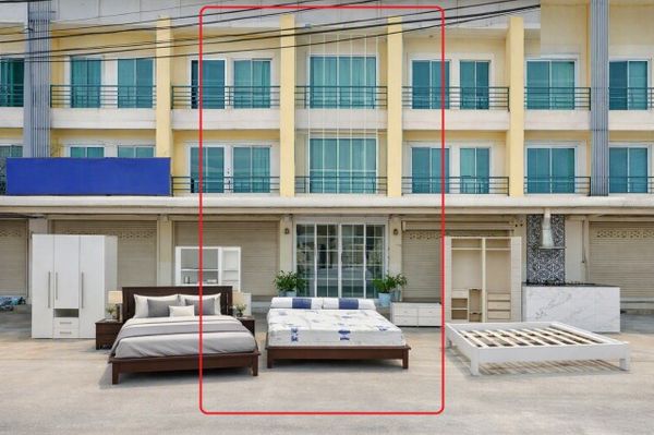 Toyota Factory BanPho 2.87km. Chachoengsao Motorway WatPha Intersection. 3-story commercial building