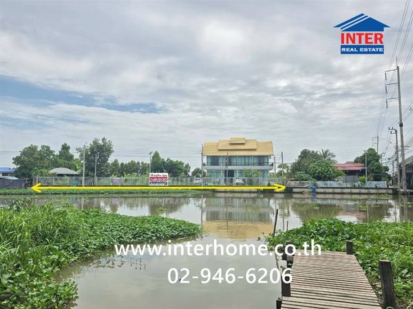 Land + 2-story house, 5 rai, land + house, near Bang Bo Hospital, Bang Phriang Temple, Soi Subdistrict Administrative Organization 1, Village No. 1, Thepharak Road, Bang Bo, Samut Prakan.