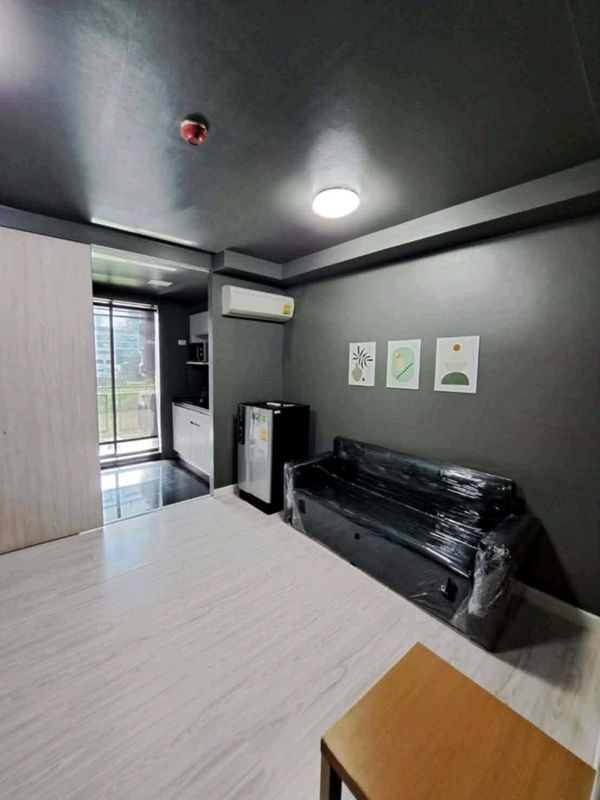 L STYLE CONDO | ห้วยขวาง  ✨ ห้องแต่งสวย โทนเทา อยู่สบาย เฟอร์ครบพร้อมเข้าอยู่! 💰 เช่าเพียง 12,000 บาท/เดือน 🚝 ทำเลห้วยขวาง เดินทางเข้าเมืองสะดวก ใกล้ MRT ห้วยขวาง