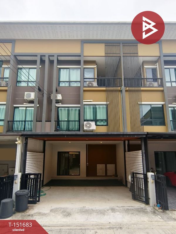 Townhouse for sale Sammakorn Avenue Chaiyapruek-Wongwaen Village, Nonthaburi