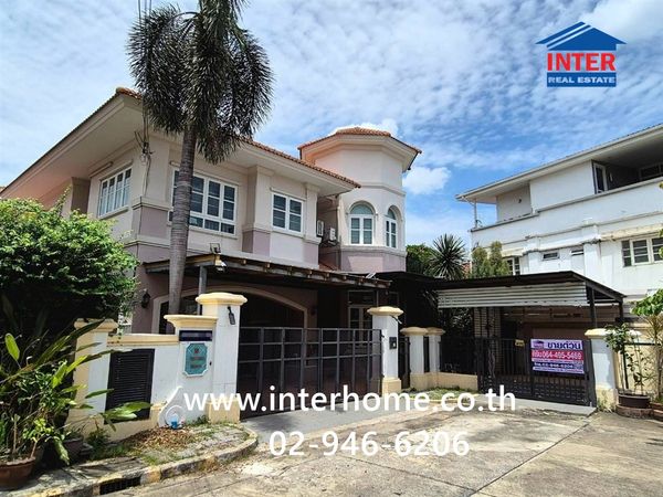 2-story detached house, 69.2 sq m, Passorn Village 11 Soi Prachachuen 8, Intersection 1, Prachachuen Road, Soi Prachachuen 8, Intersection 1, Lak Si District, Bangkok
