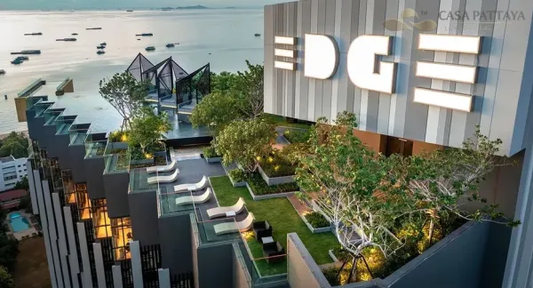 Urgent Rent! The Edge Central Pattaya, High Floor, Sea View