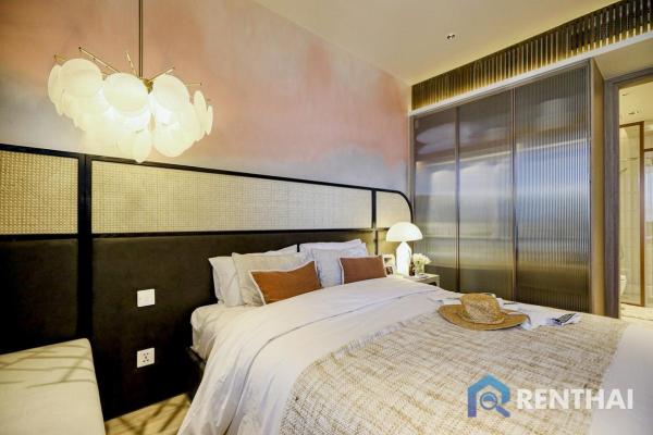 Luxury Studio at Arom Jomtien, Pattaya | Panoramic Sea View from a High Floor ✨