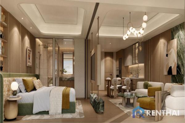 คอนโดใหม่ติดทะเล ิมชายหาดวงศ์อมาตย์ Soondri Wongamat 1 ห้องนอน 69 sqm