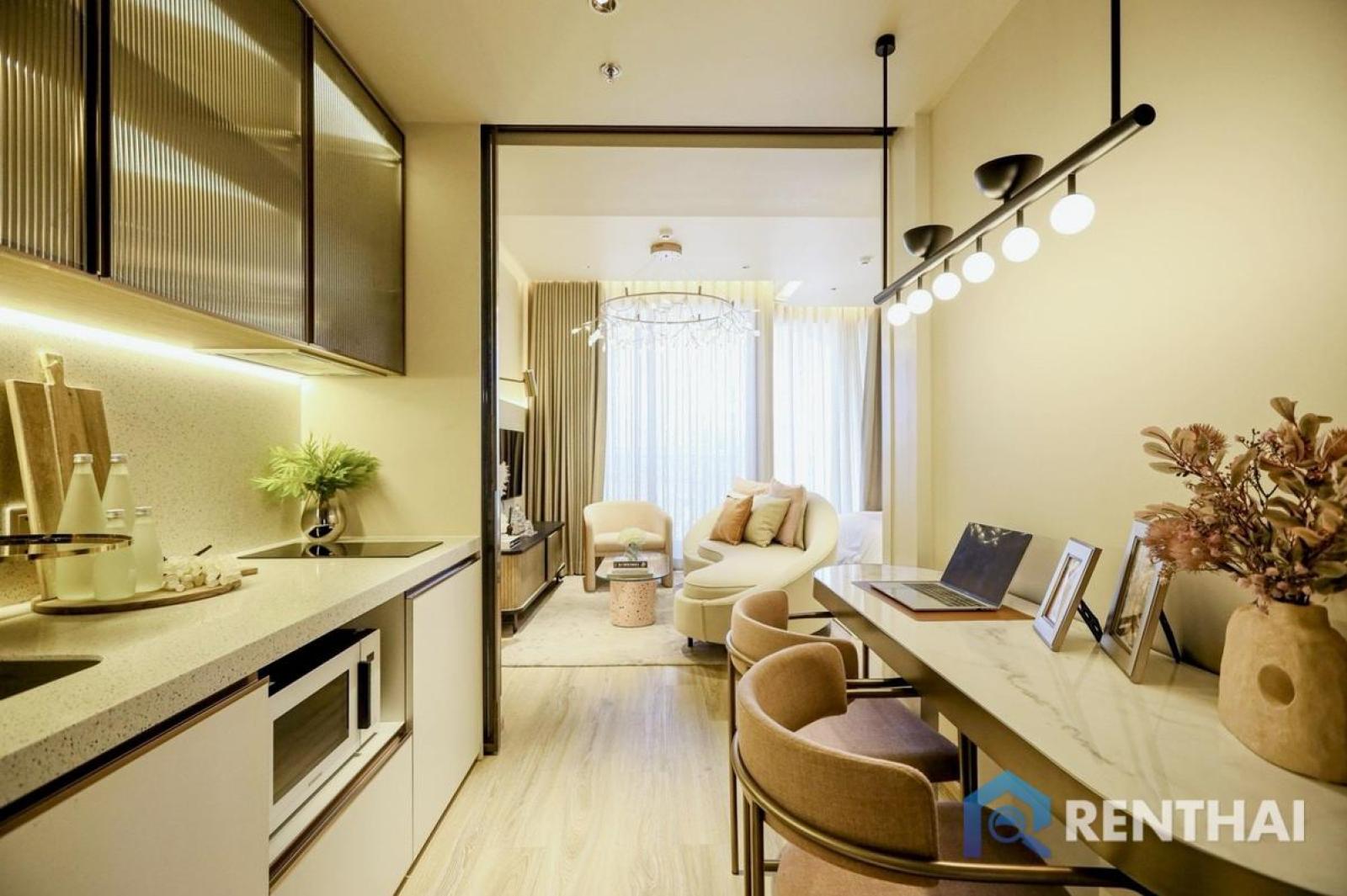 Luxury Studio at Arom Jomtien, Pattaya | Panoramic Sea View from a High Floor ✨ – รูปที่ 2