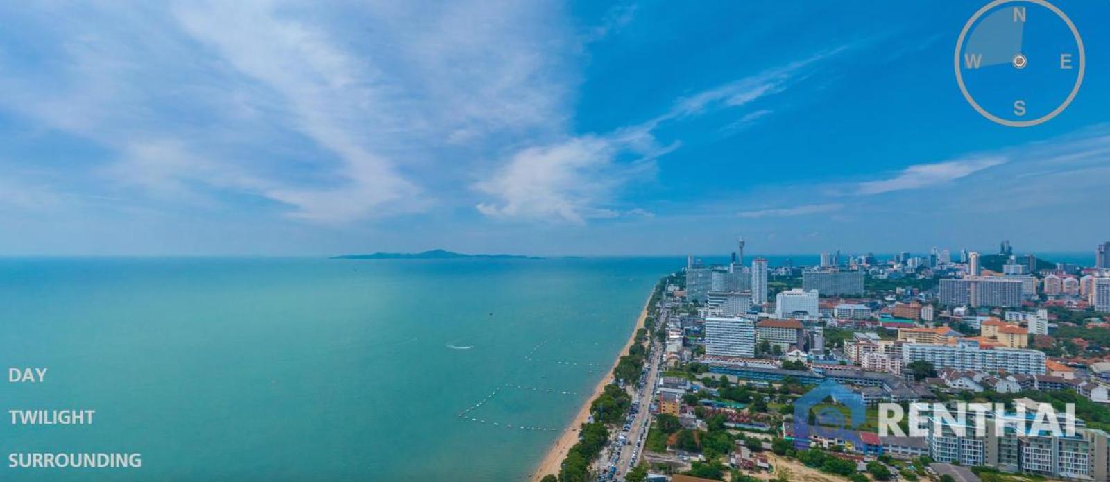 Luxury Studio at Arom Jomtien, Pattaya | Panoramic Sea View from a High Floor ✨ – รูปที่ 4