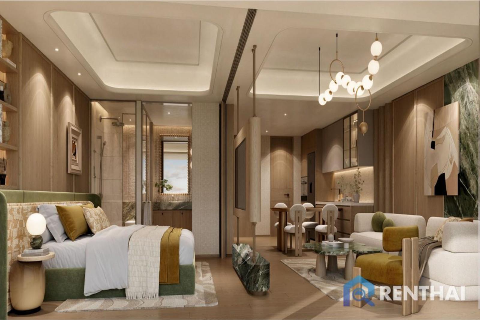 Sale Soondri Wongamat Ultra Luxury Beachfront Condo  1 Bedroom 40.5 sq.m. – รูปที่ 3