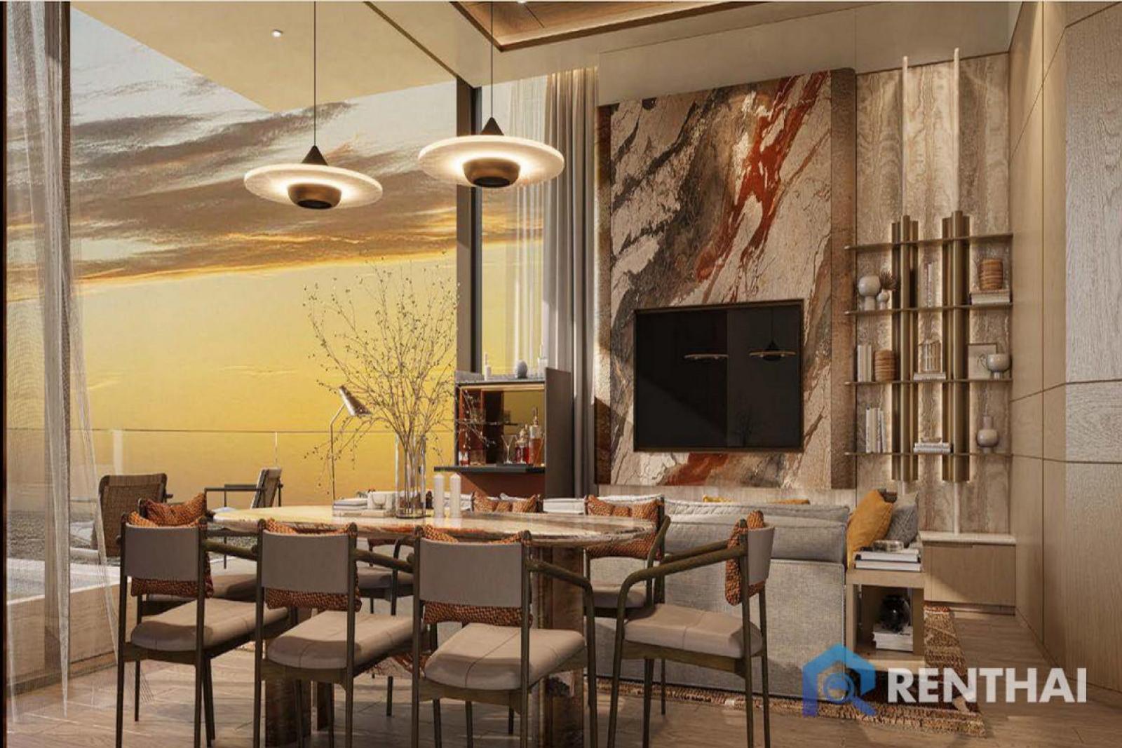 New Beachfront Condo in North Pattaya  Soondri Wongamat 2 bedroom 63 sqm – รูปที่ 2