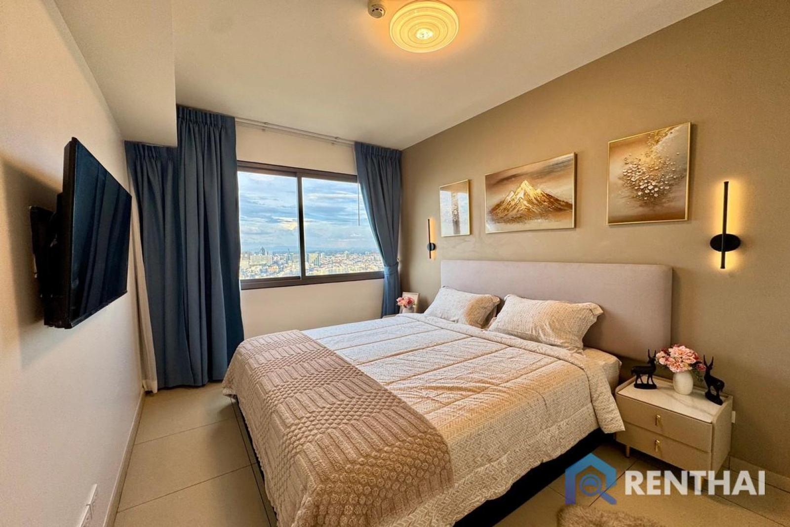 Unixx South Pattaya 2 bedroom 2 bathroom sea view Pattaya bay side – รูปที่ 2