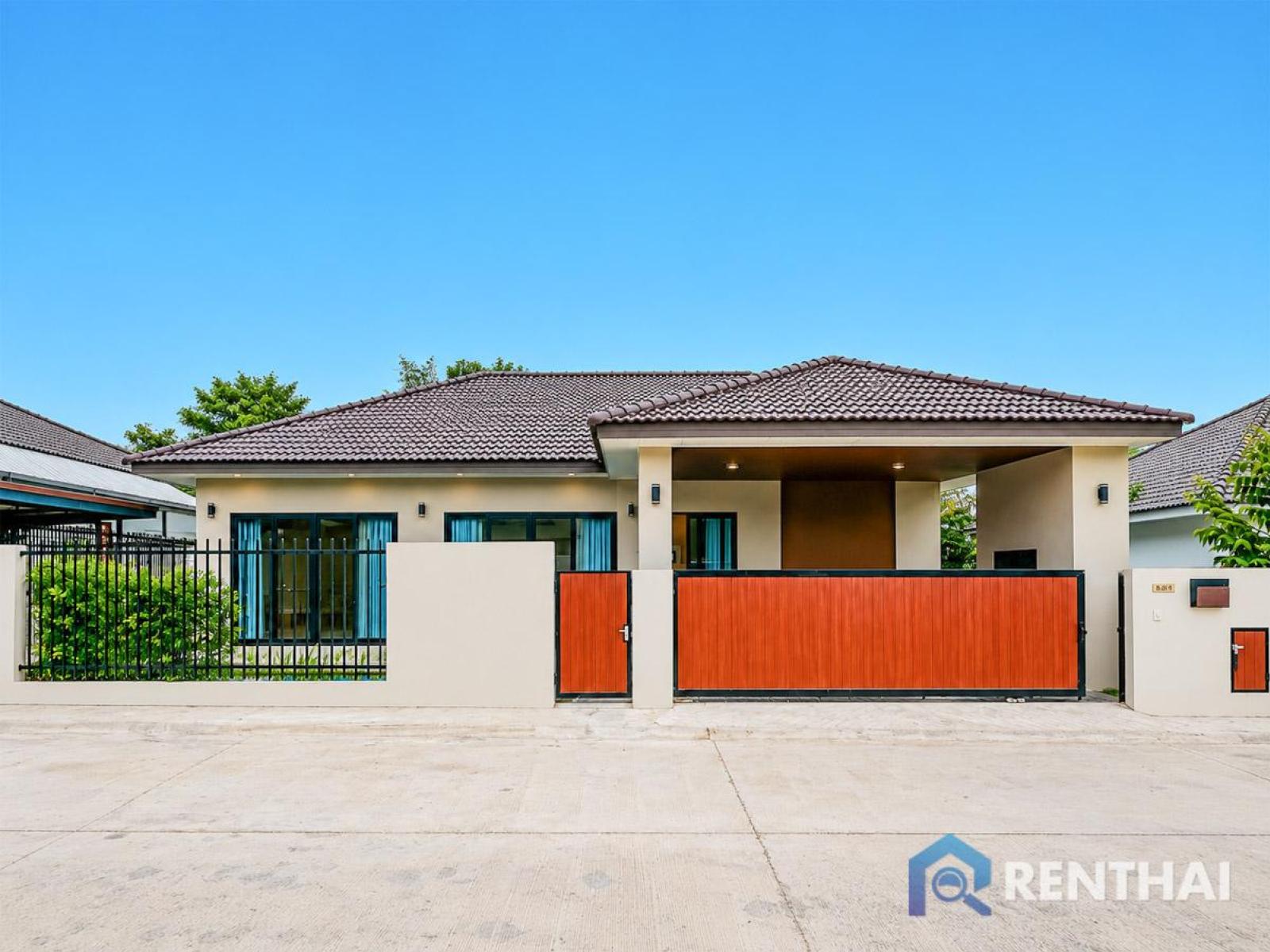 Luxurious 3-Bedroom Home in Garden Ville 9, Pattaya with Private Pool