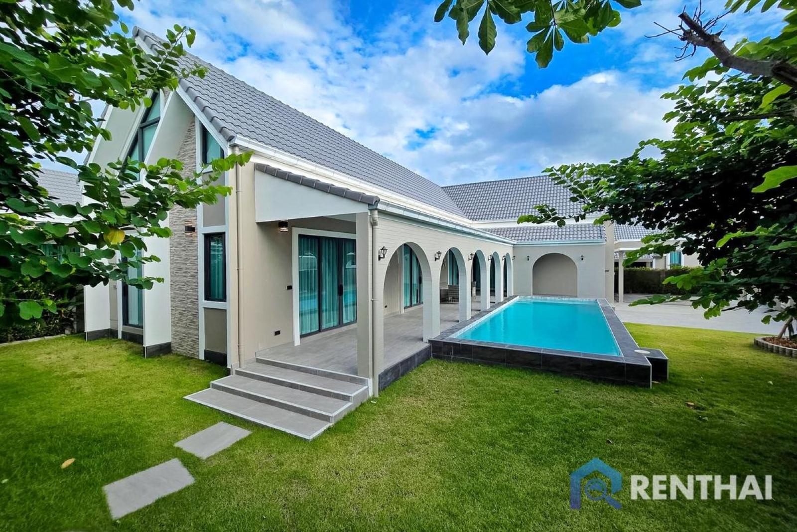 For sale house 3 bedrooms at Mabprachan Lake, Pattaya For sale house 3 bedrooms at Mabprachan Lake, Pattaya