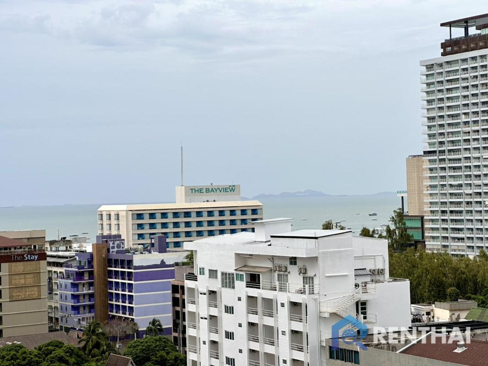 ห้องสวย วิวทะเล ราคาดี! The Base Central Pattaya – รูปที่ 4