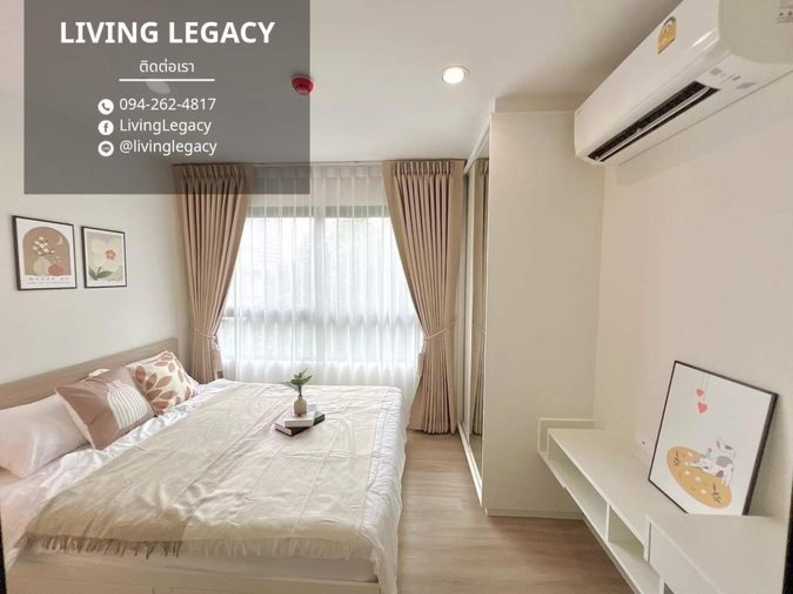 SIXX5O Urgent rental condo ICondo Active Phatthanakan 24 sq.m. | Floor 2 | 1 bedrooms | 1 bathrooms 11,000 THB/month line id : @livinglegacy – รูปที่ 2