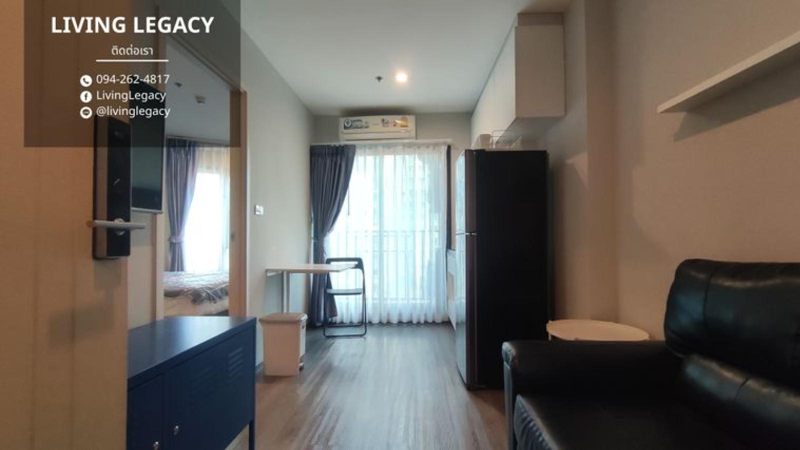 LVXV0FAY เช่าด่วน คอนโด Rich Park @ Triple Station 27 ตร.ม. | ชั้น 12 | 1 ห้องนอน | 1 ห้องน้ำ 11,000 บาท/เดือน line id : @livinglegacy – รูปที่ 3