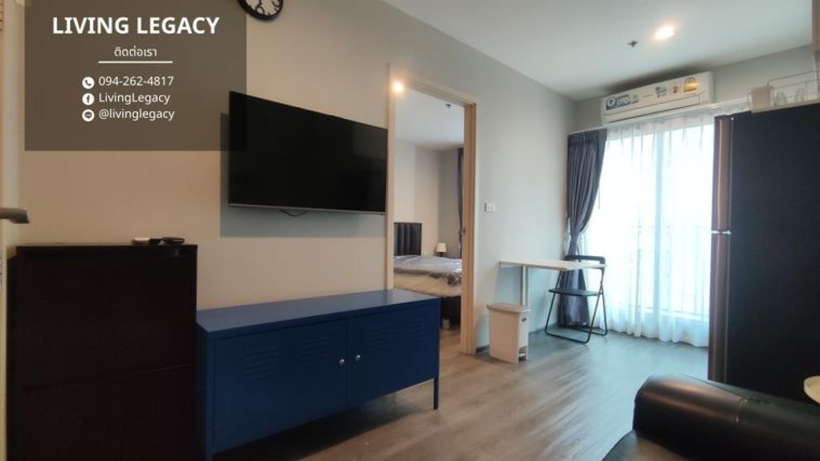 LVXV0FAY เช่าด่วน คอนโด Rich Park @ Triple Station 27 ตร.ม. | ชั้น 12 | 1 ห้องนอน | 1 ห้องน้ำ 11,000 บาท/เดือน line id : @livinglegacy – รูปที่ 4