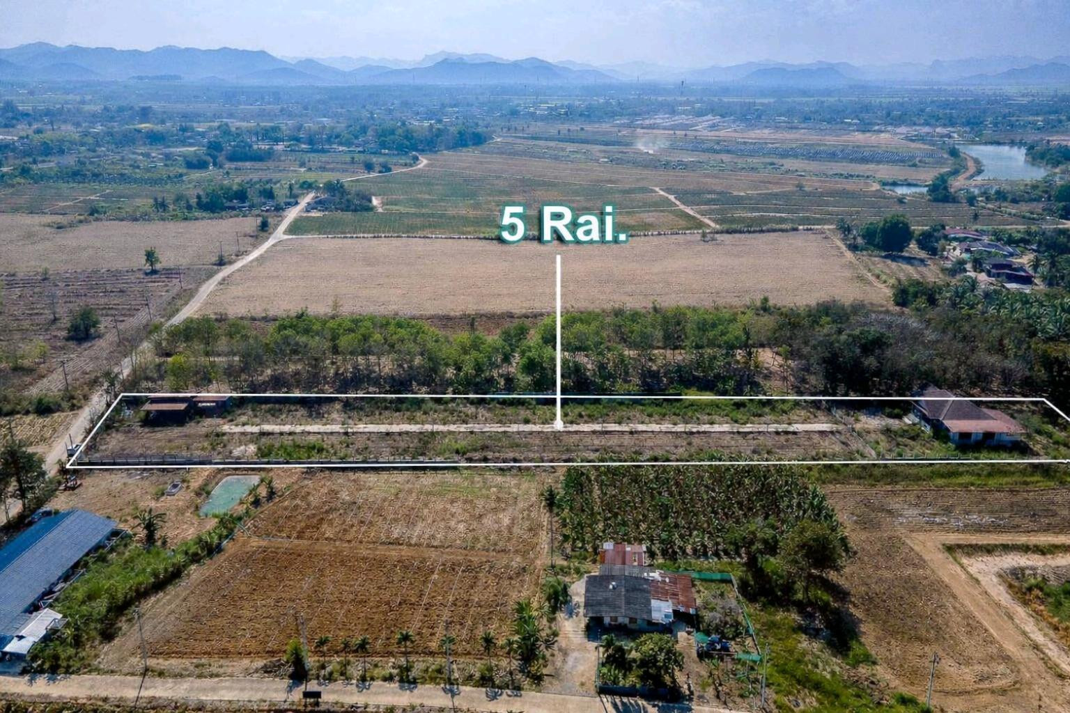Land for sale in Hua Hin, Hin Lek Fai, cheap price 690,000 baht, size 100 sq m, title deed with one-story house or whole plot, 18.3 million, 5 rai. – รูปที่ 2