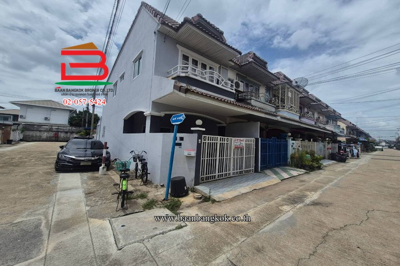 Townhouse Manawadee Park, Soi Wat Lat Pla Duk, area 16 sq m., Bang Rak Phatthana Subdistrict. Bang Bua Thong District Nonthaburi Province – รูปที่ 2